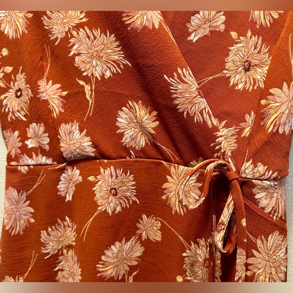 Monteau Los Angeles Faux Wrap Dress - Picture 6 of 6